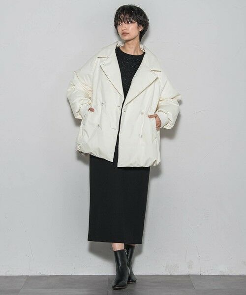 MAYSON GREY / メイソングレイ ロング・マキシ丈ワンピース | 【ノンアイロン】-3kg見えIラインワンピース≪手洗い可能≫ | 詳細7