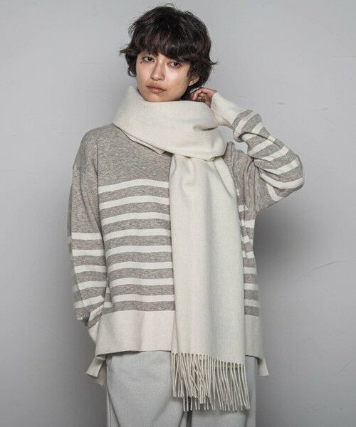 MAYSON GREY / メイソングレイ マフラー・ショール・スヌード・ストール | 【TWEEDMILL】大判ストール | 詳細2