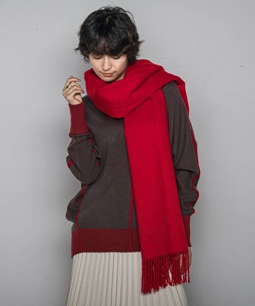 MAYSON GREY / メイソングレイ マフラー・ショール・スヌード・ストール | 【TWEEDMILL】大判ストール | 詳細12