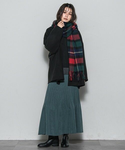 MAYSON GREY / メイソングレイ ダッフルコート | ライトジャージメルトンノーカラーミドルコート | 詳細7