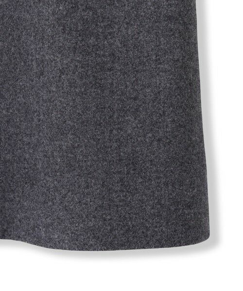 MAYSON GREY / メイソングレイ ダッフルコート | ライトジャージメルトンスタンドカラーロングコート | 詳細30