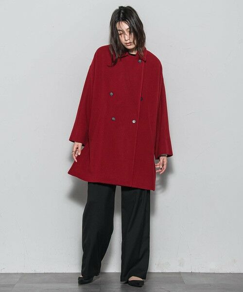 MAYSON GREY / メイソングレイ ダッフルコート | ラムウールダブルカラーコート | 詳細10