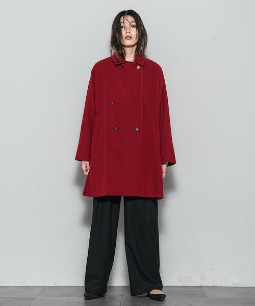 MAYSON GREY / メイソングレイ ダッフルコート | ラムウールダブルカラーコート | 詳細11