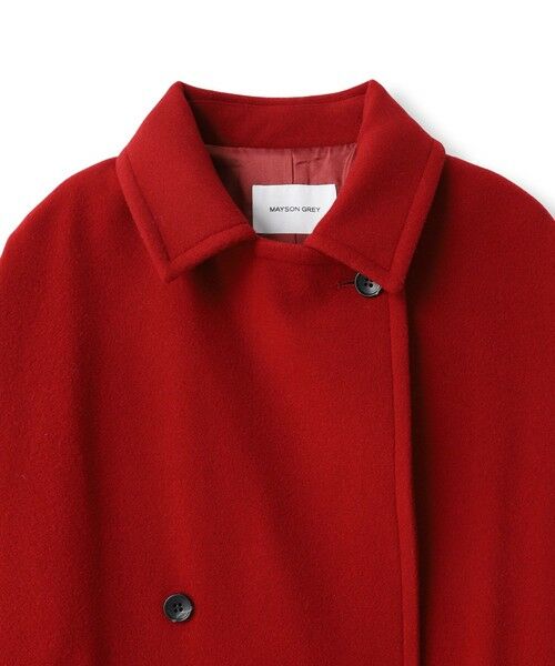 MAYSON GREY / メイソングレイ ダッフルコート | ラムウールダブルカラーコート | 詳細16