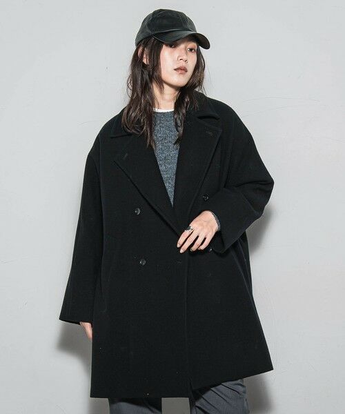 MAYSON GREY / メイソングレイ ダッフルコート | ラムウールダブルカラーコート | 詳細21