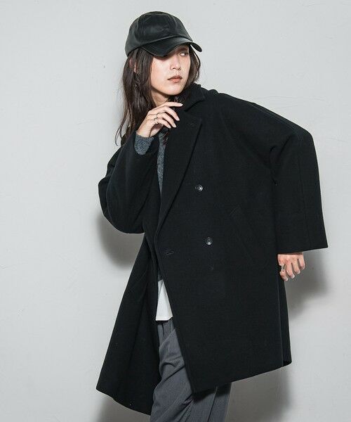 MAYSON GREY / メイソングレイ ダッフルコート | ラムウールダブルカラーコート | 詳細22