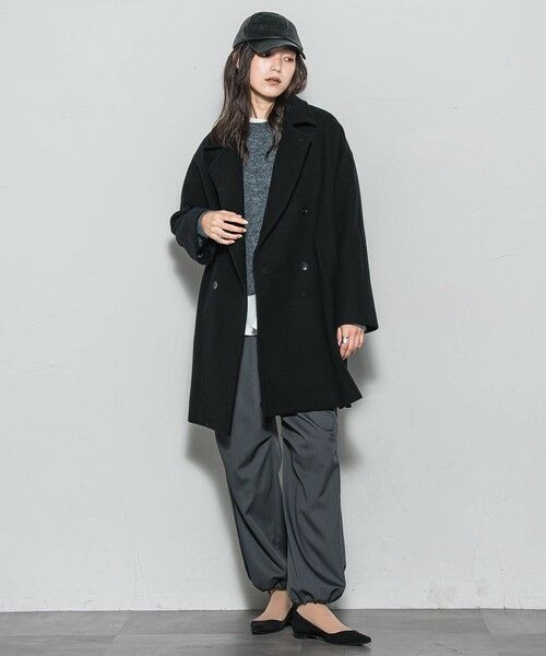 MAYSON GREY / メイソングレイ ダッフルコート | ラムウールダブルカラーコート | 詳細23