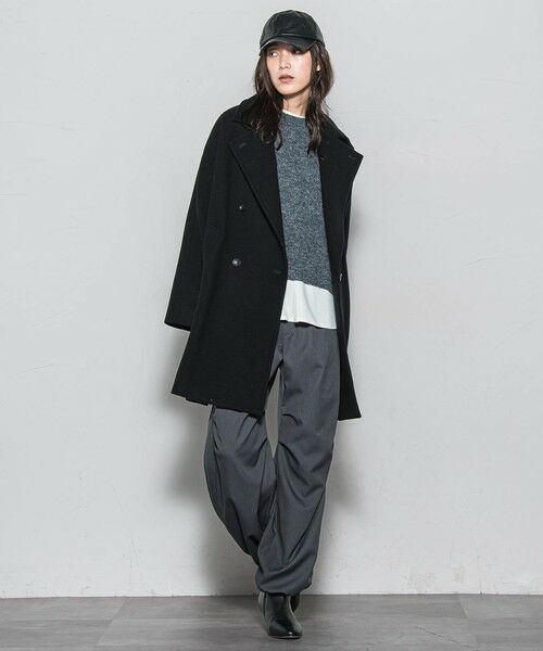 MAYSON GREY / メイソングレイ ダッフルコート | ラムウールダブルカラーコート | 詳細25