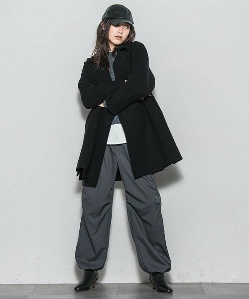 MAYSON GREY / メイソングレイ ダッフルコート | ラムウールダブルカラーコート | 詳細26