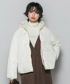 MAYSON GREY / メイソングレイ テーラードジャケット | 【WEB限定】キルティング×ボアブルゾン≪手洗い可能≫