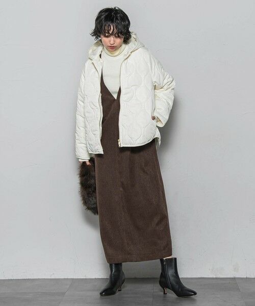 MAYSON GREY / メイソングレイ テーラードジャケット | 【WEB限定】キルティング×ボアブルゾン≪手洗い可能≫ | 詳細4