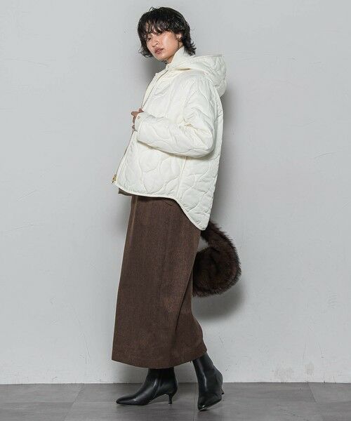 MAYSON GREY / メイソングレイ テーラードジャケット | 【WEB限定】キルティング×ボアブルゾン≪手洗い可能≫ | 詳細5