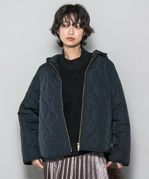 MAYSON GREY / メイソングレイ テーラードジャケット | 【WEB限定】キルティング×ボアブルゾン≪手洗い可能≫ | 詳細12