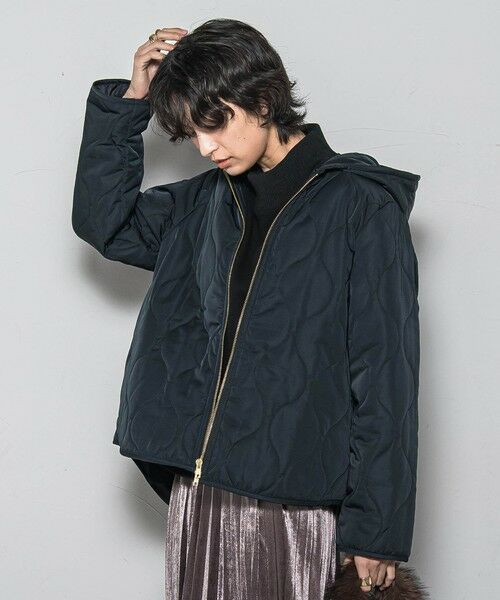 MAYSON GREY / メイソングレイ テーラードジャケット | 【WEB限定】キルティング×ボアブルゾン≪手洗い可能≫ | 詳細13