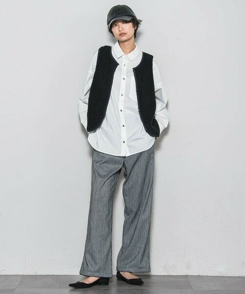 MAYSON GREY / メイソングレイ テーラードジャケット | 【WEB限定】キルティング×ボアブルゾン≪手洗い可能≫ | 詳細21