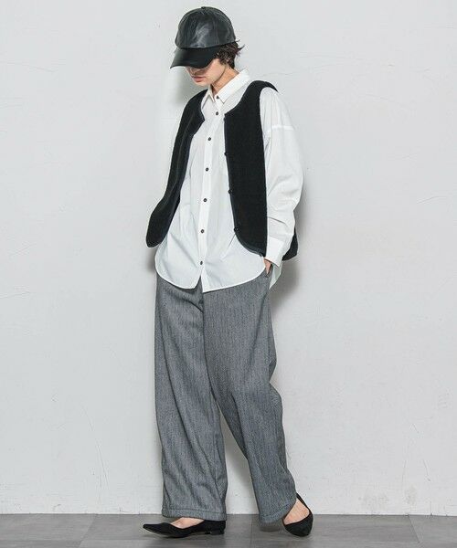 MAYSON GREY / メイソングレイ テーラードジャケット | 【WEB限定】キルティング×ボアブルゾン≪手洗い可能≫ | 詳細22