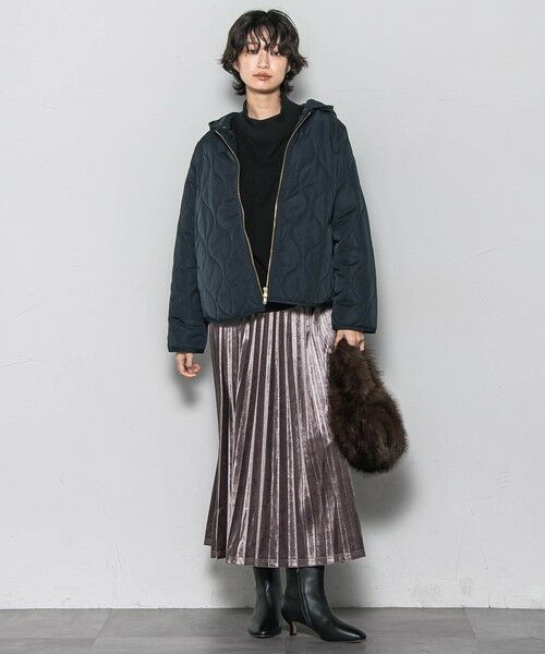 MAYSON GREY / メイソングレイ テーラードジャケット | 【WEB限定】キルティング×ボアブルゾン≪手洗い可能≫ | 詳細15