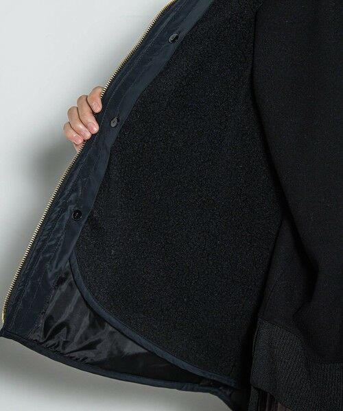 MAYSON GREY / メイソングレイ テーラードジャケット | 【WEB限定】キルティング×ボアブルゾン≪手洗い可能≫ | 詳細18