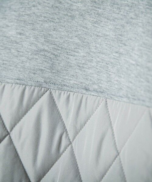 MAYSON GREY / メイソングレイ ダッフルコート | モスダンボール×中綿キルティングノーカラーコート≪手洗い可能≫ | 詳細24