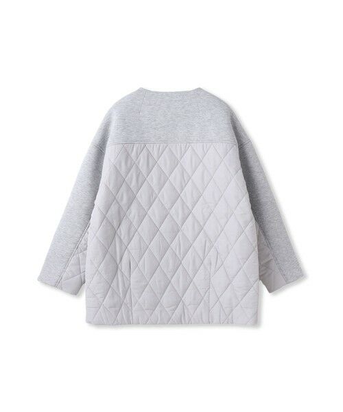 MAYSON GREY / メイソングレイ ダッフルコート | モスダンボール×中綿キルティングノーカラーコート≪手洗い可能≫ | 詳細26