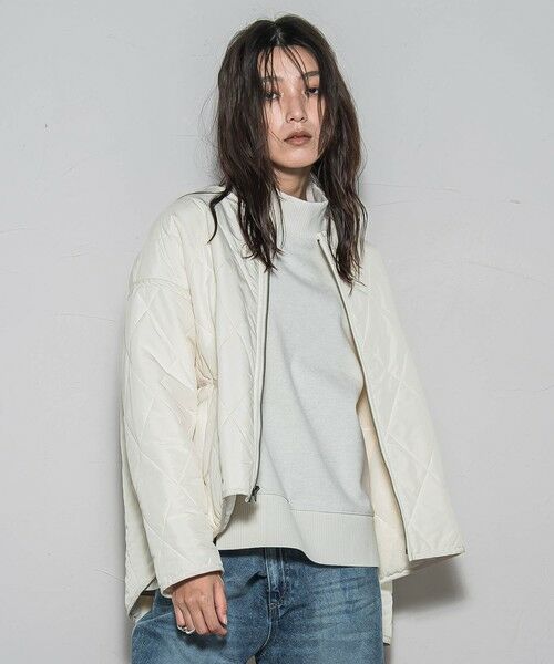 MAYSON GREY / メイソングレイ テーラードジャケット | キルティング×フェイクファーリバーシブルブルゾン | 詳細8