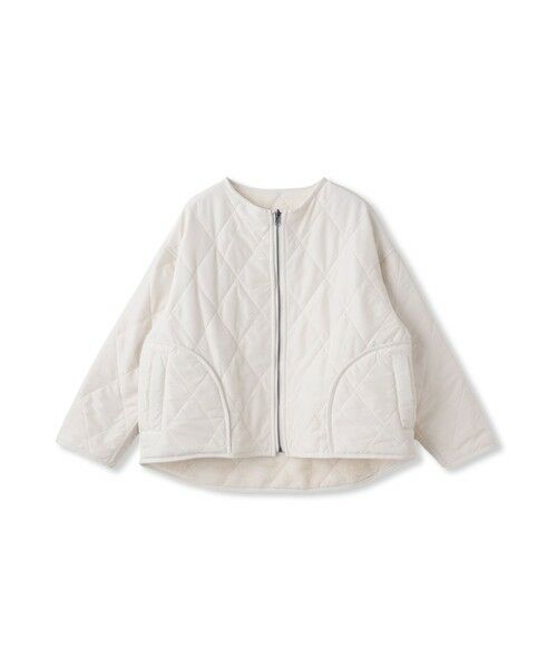 MAYSON GREY / メイソングレイ テーラードジャケット | キルティング×フェイクファーリバーシブルブルゾン | 詳細17