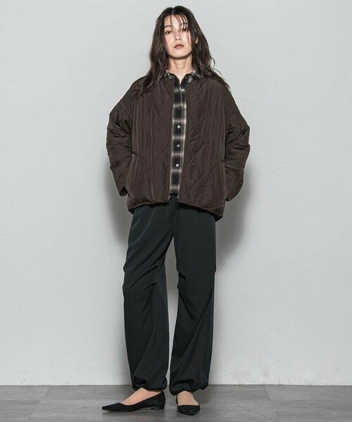 MAYSON GREY / メイソングレイ テーラードジャケット | キルティング×フェイクファーリバーシブルブルゾン | 詳細25