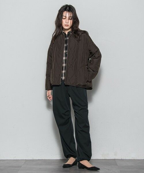 MAYSON GREY / メイソングレイ テーラードジャケット | キルティング×フェイクファーリバーシブルブルゾン | 詳細26