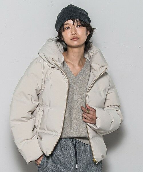 MAYSON GREY / メイソングレイ テーラードジャケット | コンパクトシームレスダウンジャケット | 詳細1