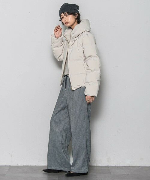 MAYSON GREY / メイソングレイ テーラードジャケット | コンパクトシームレスダウンジャケット | 詳細4