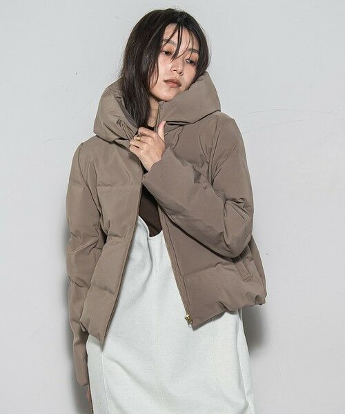 MAYSON GREY / メイソングレイ テーラードジャケット | コンパクトシームレスダウンジャケット | 詳細11