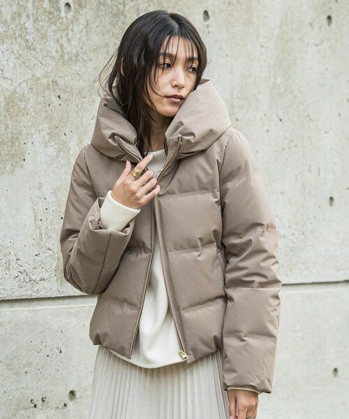 MAYSON GREY / メイソングレイ テーラードジャケット | コンパクトシームレスダウンジャケット | 詳細16