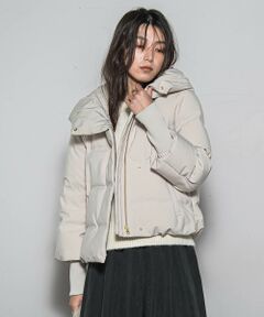 MAYSON GREY / メイソングレイ テーラードジャケット | 袖口リブシームレスダウンジャケット