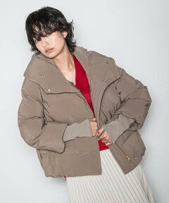 MAYSON GREY / メイソングレイ テーラードジャケット | 袖口リブシームレスダウンジャケット