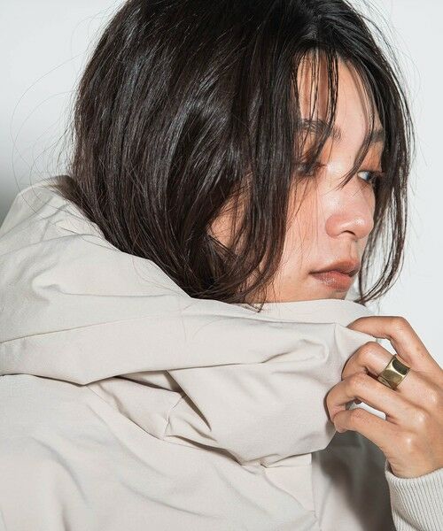 MAYSON GREY / メイソングレイ テーラードジャケット | 袖口リブシームレスダウンジャケット | 詳細7