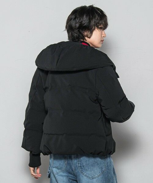 MAYSON GREY / メイソングレイ テーラードジャケット | 袖口リブシームレスダウンジャケット | 詳細11