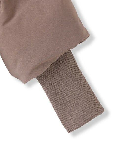 MAYSON GREY / メイソングレイ テーラードジャケット | 袖口リブシームレスダウンジャケット | 詳細25