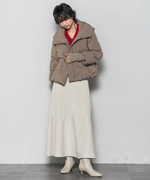 MAYSON GREY / メイソングレイ テーラードジャケット | 袖口リブシームレスダウンジャケット | 詳細19