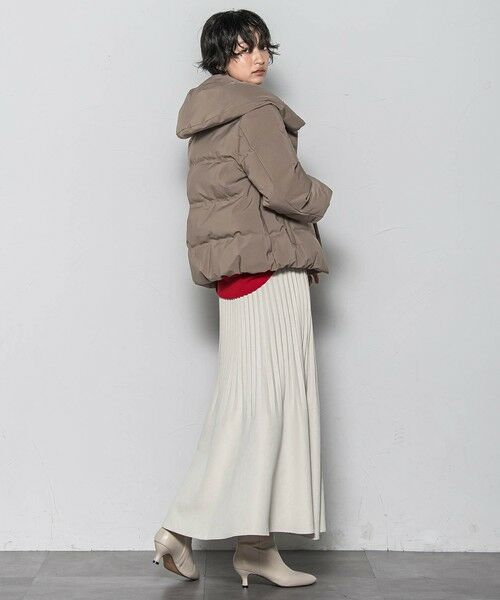 MAYSON GREY / メイソングレイ テーラードジャケット | 袖口リブシームレスダウンジャケット | 詳細20