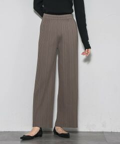 MAYSON GREY / メイソングレイ その他パンツ | 【WEB限定】裏起毛プリーツパンツ≪手洗い可能≫