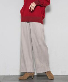 MAYSON GREY / メイソングレイ その他パンツ | 【WEB限定】裏起毛プリーツパンツ≪手洗い可能≫