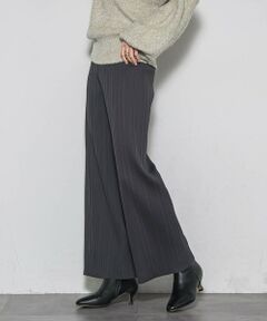 MAYSON GREY / メイソングレイ その他パンツ | 【WEB限定】裏起毛プリーツパンツ≪手洗い可能≫