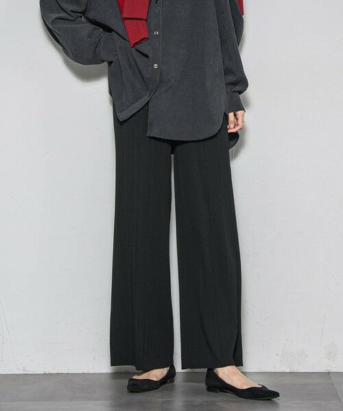 MAYSON GREY / メイソングレイ その他パンツ | 【WEB限定】裏起毛プリーツパンツ≪手洗い可能≫ | 詳細1