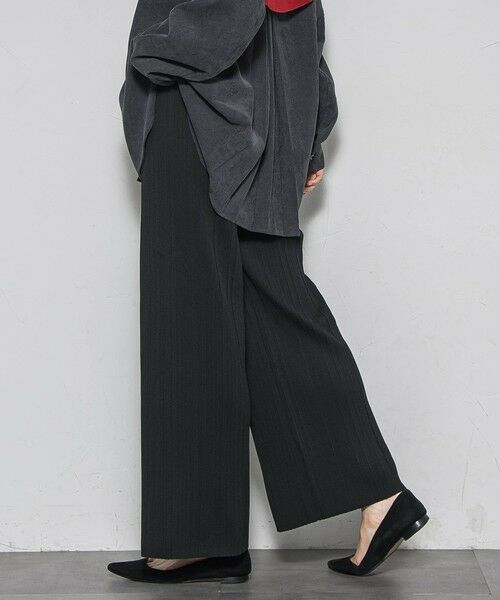 MAYSON GREY / メイソングレイ その他パンツ | 【WEB限定】裏起毛プリーツパンツ≪手洗い可能≫ | 詳細2