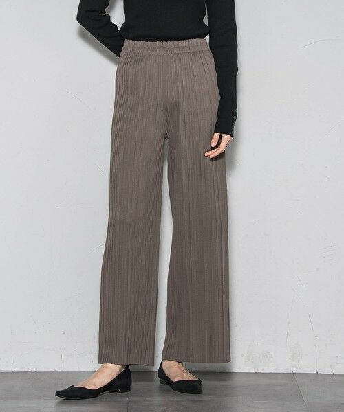 MAYSON GREY / メイソングレイ その他パンツ | 【WEB限定】裏起毛プリーツパンツ≪手洗い可能≫ | 詳細10