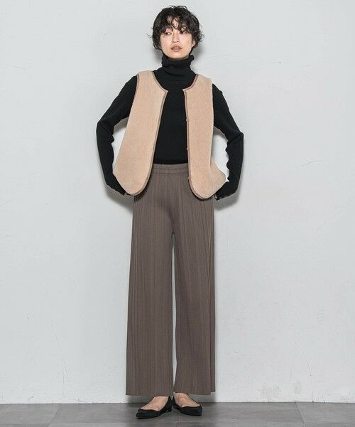 MAYSON GREY / メイソングレイ その他パンツ | 【WEB限定】裏起毛プリーツパンツ≪手洗い可能≫ | 詳細13