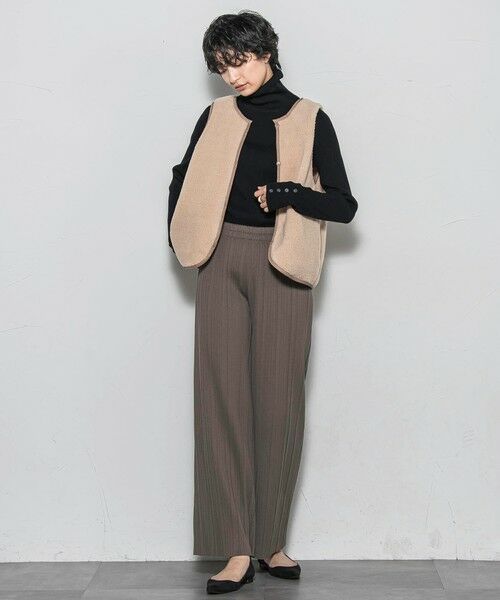 MAYSON GREY / メイソングレイ その他パンツ | 【WEB限定】裏起毛プリーツパンツ≪手洗い可能≫ | 詳細14
