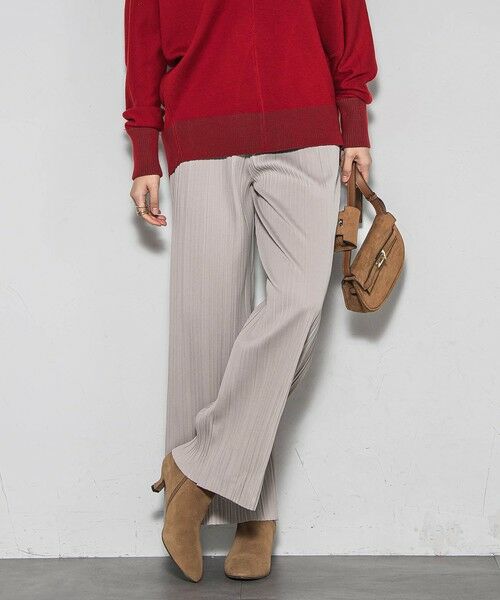 MAYSON GREY / メイソングレイ その他パンツ | 【WEB限定】裏起毛プリーツパンツ≪手洗い可能≫ | 詳細17