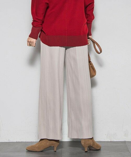 MAYSON GREY / メイソングレイ その他パンツ | 【WEB限定】裏起毛プリーツパンツ≪手洗い可能≫ | 詳細19