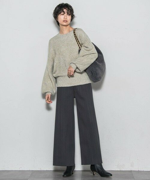 MAYSON GREY / メイソングレイ その他パンツ | 【WEB限定】裏起毛プリーツパンツ≪手洗い可能≫ | 詳細28